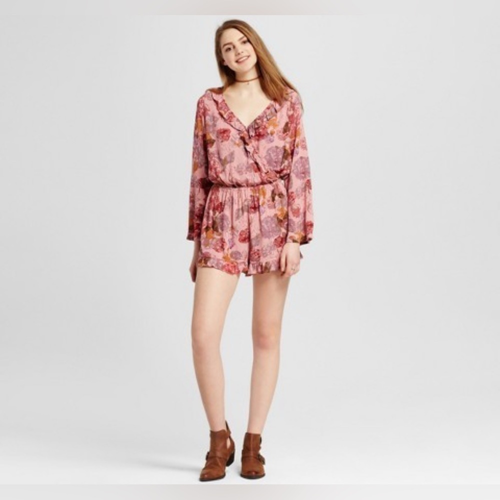 Mossimo Supply Co. Floral Romper